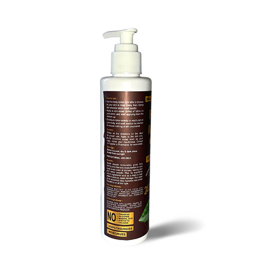 Forget Me Not Cocoa Body Lotion | Deep Hydration & Nourishment | Cocoa Butter & Vitamin E | Non-Greasy & Fast Absorbing | Unisex Moisturizer for All Skin Types I 200ML