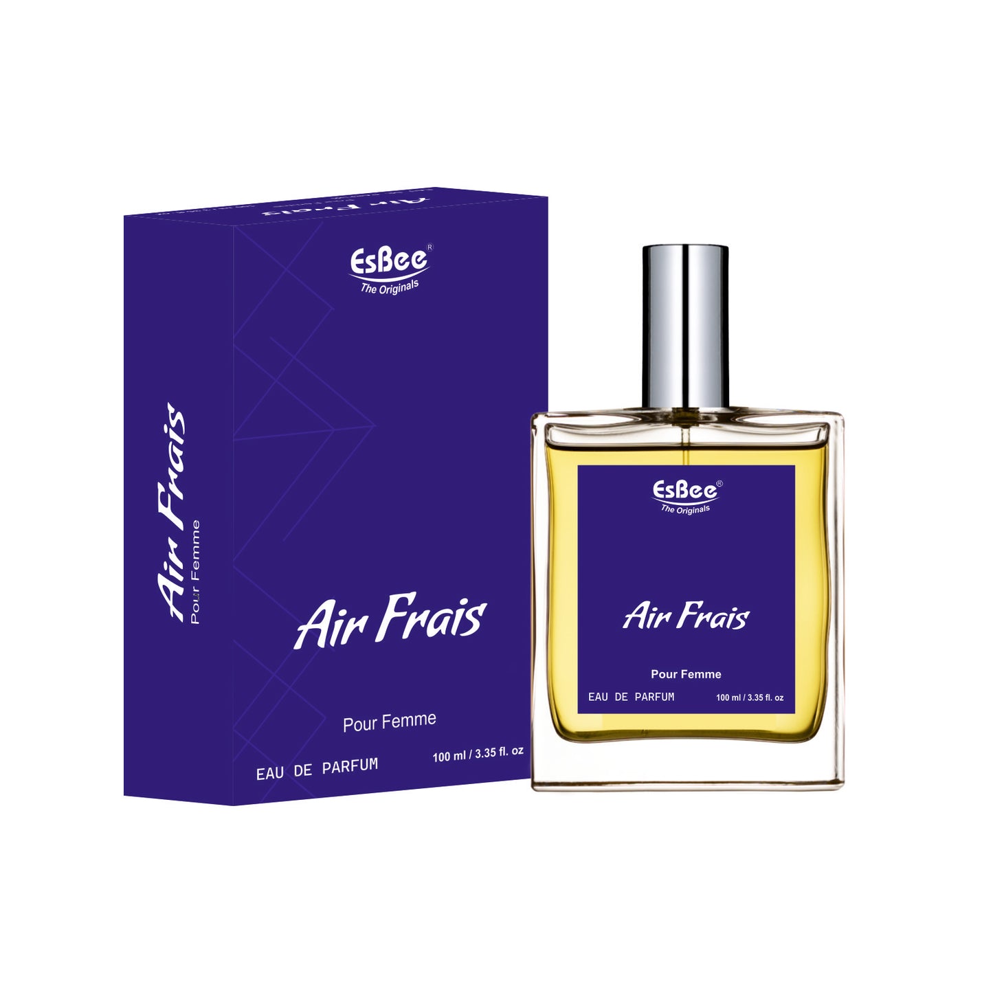Esbee Air Frais & Beautica I Luxury Perfume For Womens | 10 Hours Long Lasting Eau De Perfume 100ml & 50ML I Pack of 2