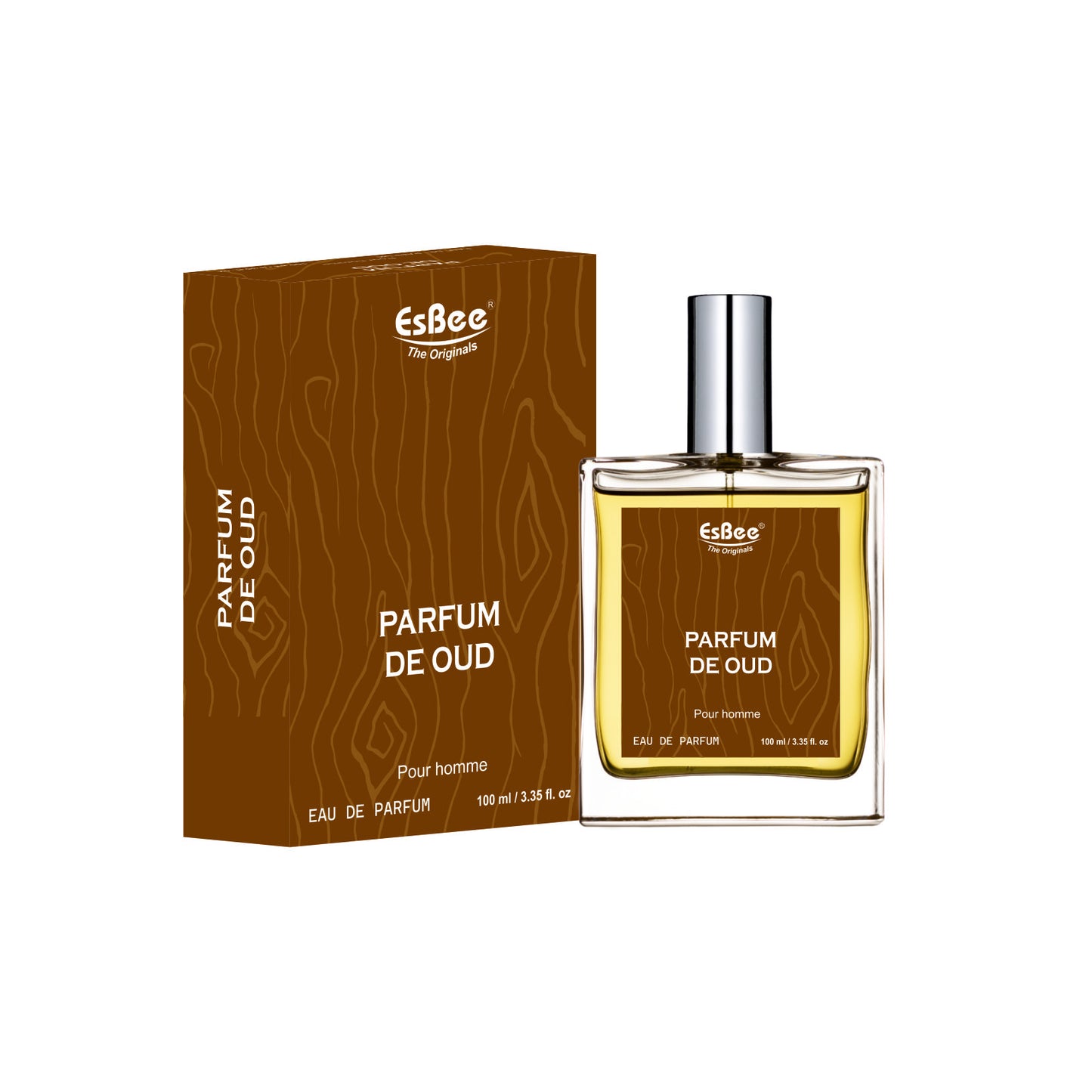 Esbee Parfum De Oud & Classe Orientele Perfume Set | Luxury Fragrance for Men & Women | 100ML Each | Long-Lasting Oud, Citrus & Spicy Woody Notes | Up to 10-Hour Wear I Pack of 2