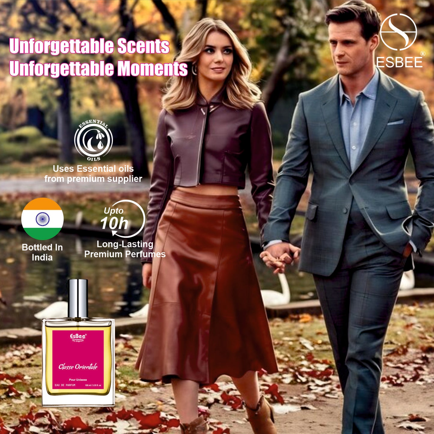 Esbee Classe Orientale Luxury Unisex Perfume | Long Lasting Eau De Perfume 100ml I Pack of 1