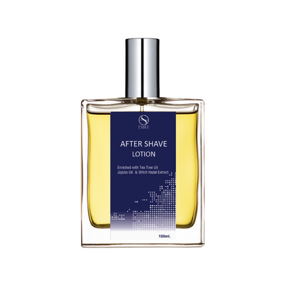 Esbee Musk Aftershave Lotion | Soothing & Refreshing | Witch Hazel, Tea Tree Oil, Jojoba Oil | Hydrates & Protects Skin | Classic Musk Fragrance I 100Ml I For Men