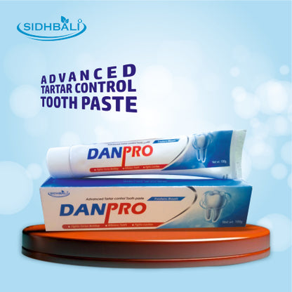 Danrpo Toothpaste – Advanced Oral Care for Adults & Children (2+ Years) | Whitens Teeth | Fights Cavities & Tartar | 3X Impact Formula (Pack of 6)