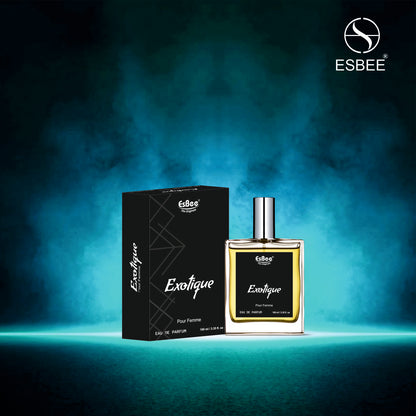 Esbee Exotique & Bouquet I Luxury Perfume For Women's | 10 Hours Long Lasting Eau De Perfume 100ml Each I Pack of 2