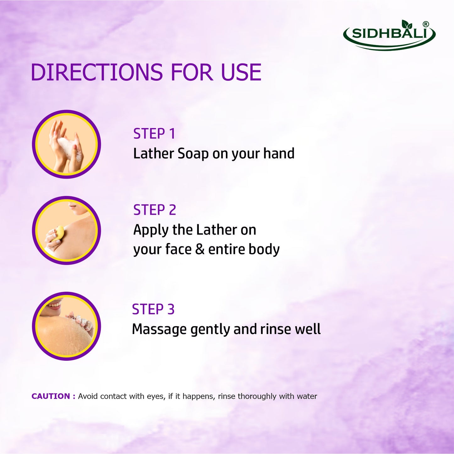 Fascia Lavender Soap | Tea Tree Oil, Allantoin, Vitamin E & Aloe Vera | 100g + 25% Extra | Pack of 1 (In One Pack Get 4 + 2 Free | Dermatologist Tested for All Skin Types (For Face & Body)