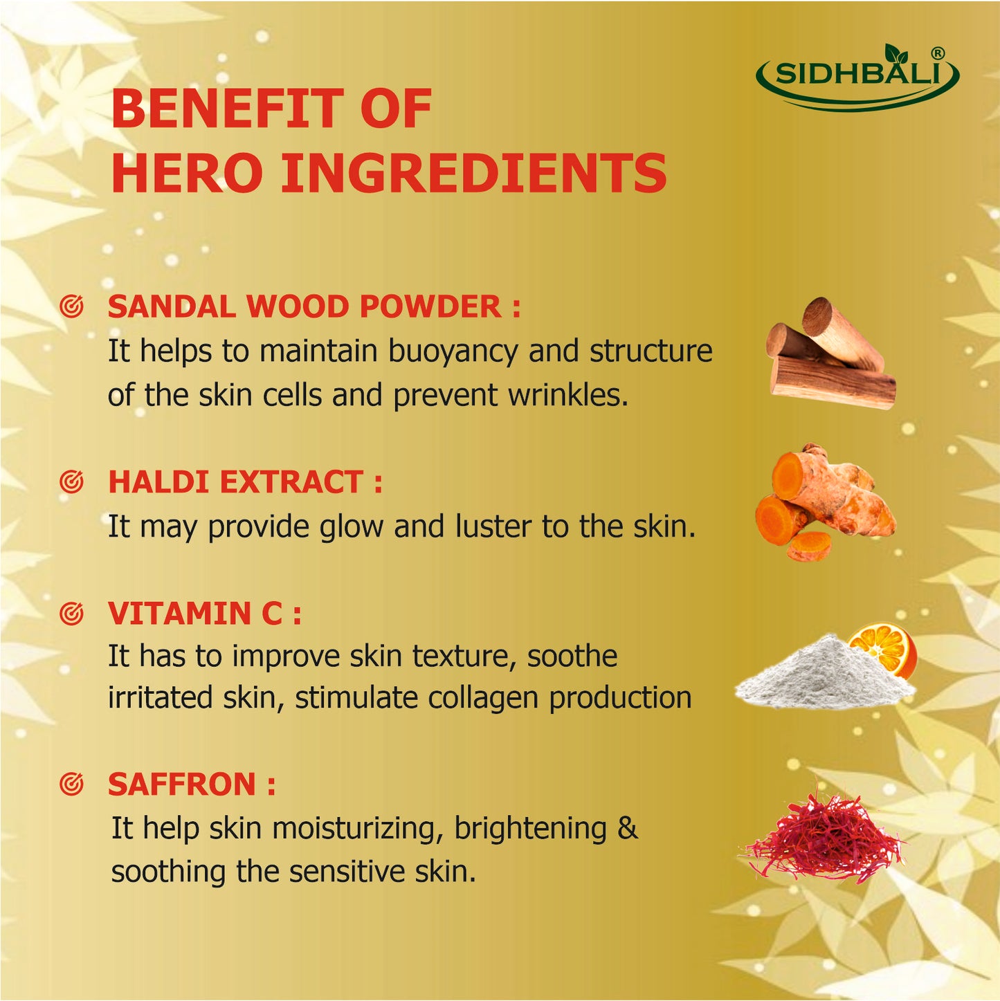 FASCIA Haldi & Saffron Soap | Pure & Gentle with 98% Pure Glycerin & Natural Oils, Sandalwood Powder, Haldi Extract, Vitamin C & Saffron | 100% Vegan, Paraben & Cruelty Free | Pack of 1 + Get 4+2 Free I 125g