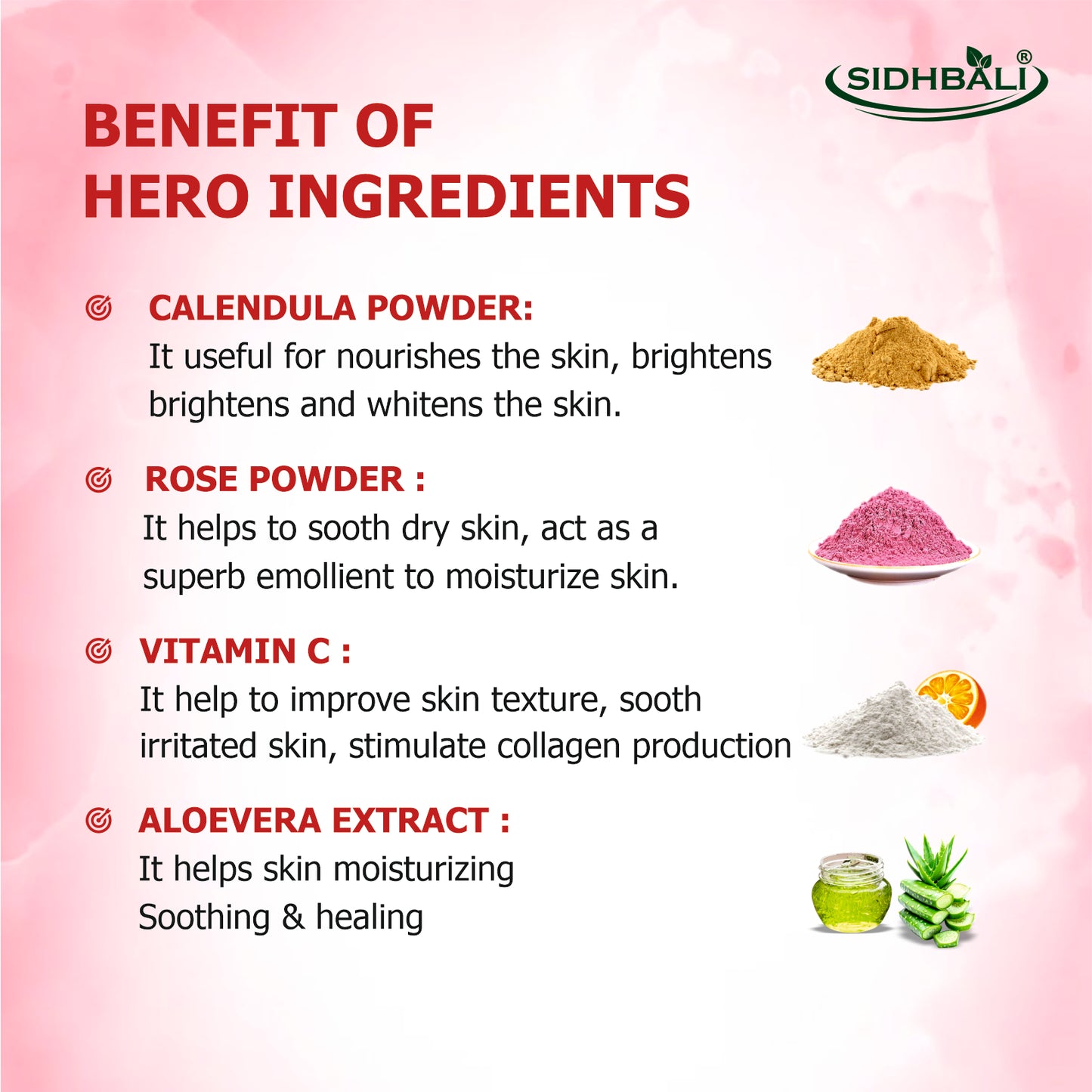 Fascia Rose Soap | Suitable for All Skin Types | 98% Pure Glycerin & Natural Oils, Vitamin C, Rose Powder & Aloe Vera Extract | 100g + 25% Extra | Pack of 1 | Dermatologist Tested