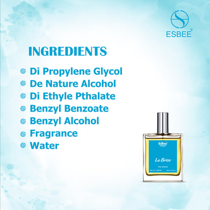 Esbee La Brise & Class Orientele Perfume Set | Unisex Luxury Fragrance | 100ML Each | Elegant & Long Lasting Scents with Citrus, Floral & Woody Notes | Premium Eau de Parfum I Pack of 2