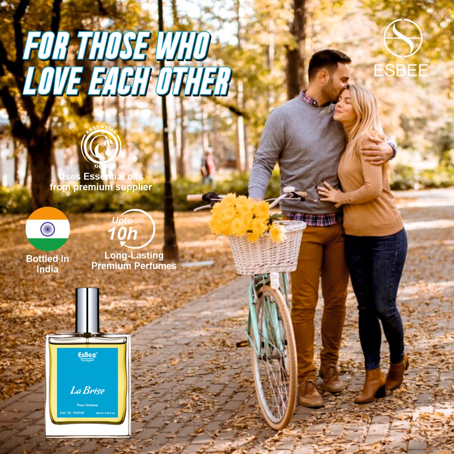 Esbee La Brise & Class Orientele Perfume Set | Unisex Luxury Fragrance | 100ML Each | Elegant & Long Lasting Scents with Citrus, Floral & Woody Notes | Premium Eau de Parfum I Pack of 2