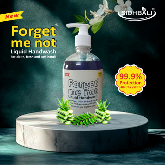 Forget Me Not Lavender & Musk Liquid Handwash | For Clean, Fresh & Soft Hands | No Synthetic Colors, Triclosan, Triclocarban, Paraben & Sulphate | 500ML Each (Pack of 2) | Gentle & Refreshing