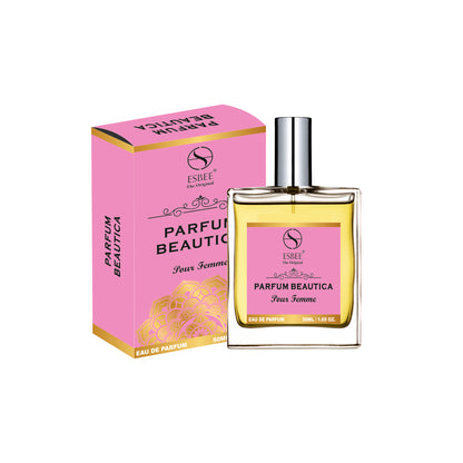 Esbee Air Frais & Beautica I Luxury Perfume For Womens | 10 Hours Long Lasting Eau De Perfume 100ml & 50ML I Pack of 2