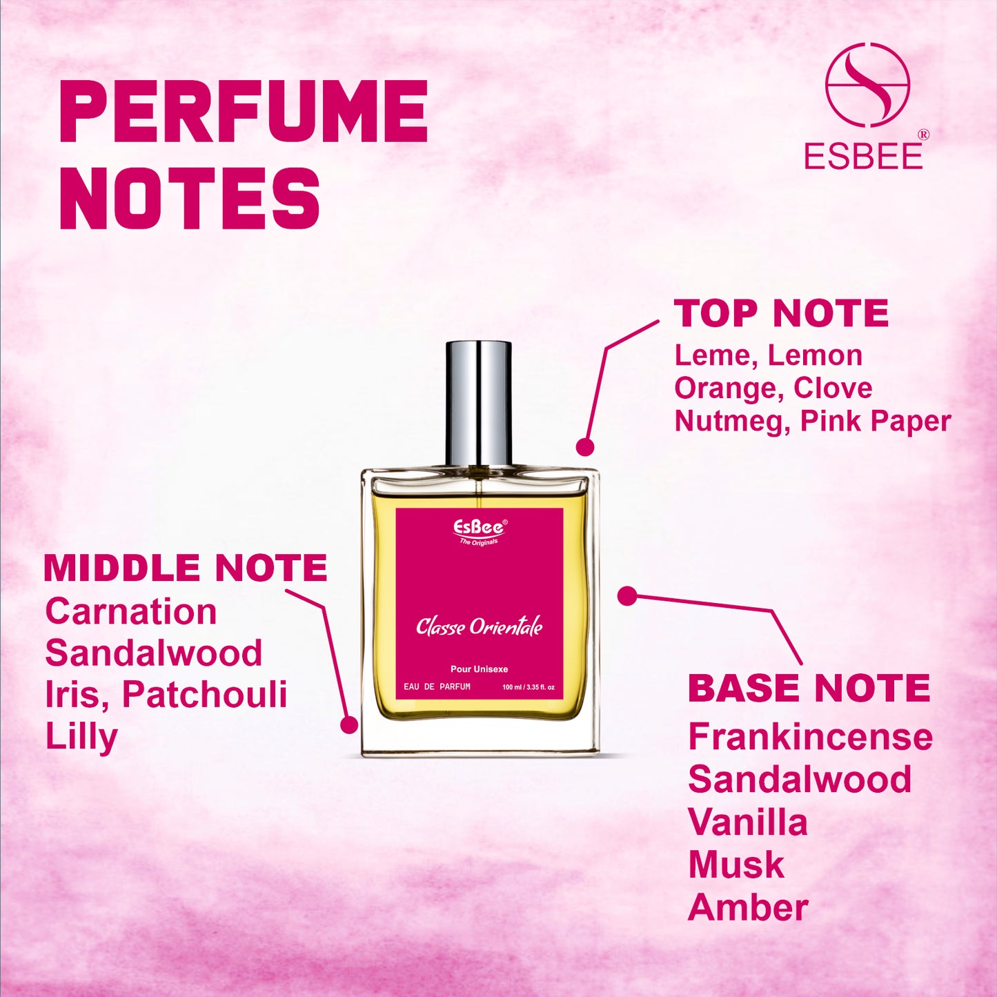 Esbee La Brise & Class Orientele Perfume Set | Unisex Luxury Fragrance | 100ML Each | Elegant & Long Lasting Scents with Citrus, Floral & Woody Notes | Premium Eau de Parfum I Pack of 2
