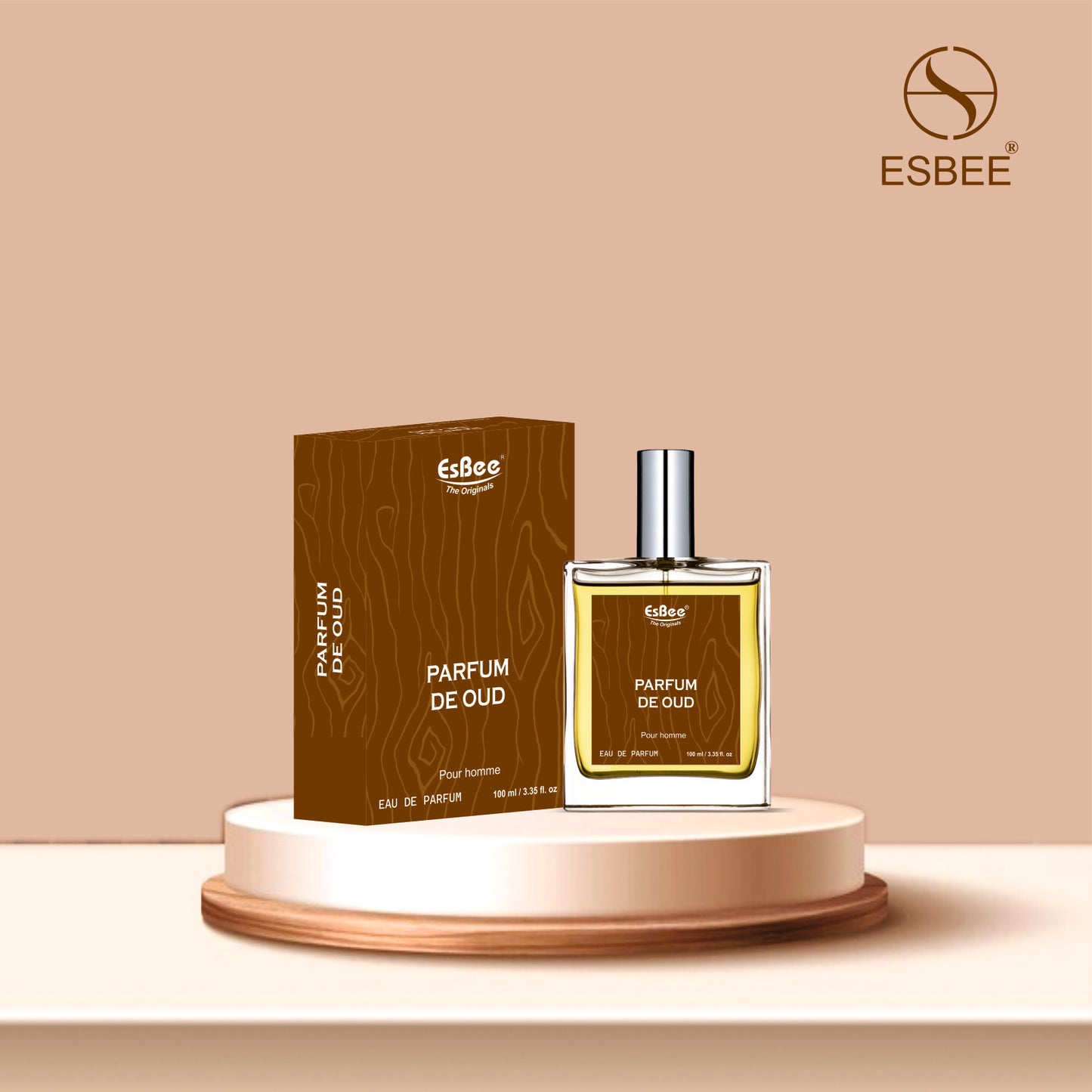 Esbee Parfum De Oud & La Brise Perfume Set | Luxury Fragrance for Couples | 100ML Each | Long-Lasting Scent with Oud, Citrus & Woody Notes | Up to 10-Hour Wear I Pack of 2