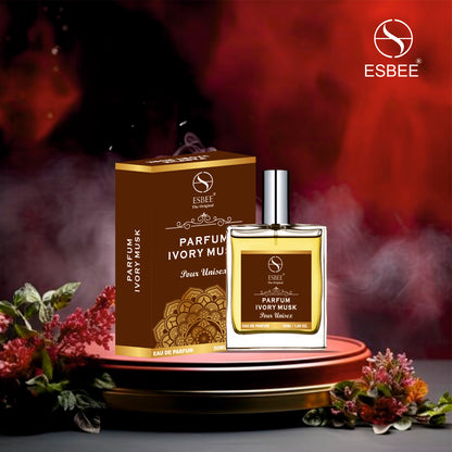 Esbee La Brise & Ivory Musk Perfume Set | Unisex Luxury Fragrance | 100ML & 50ML | Refreshing & Elegant Scents with Citrus, Floral & Woody Notes | Premium Eau de Parfum I Pack of 2