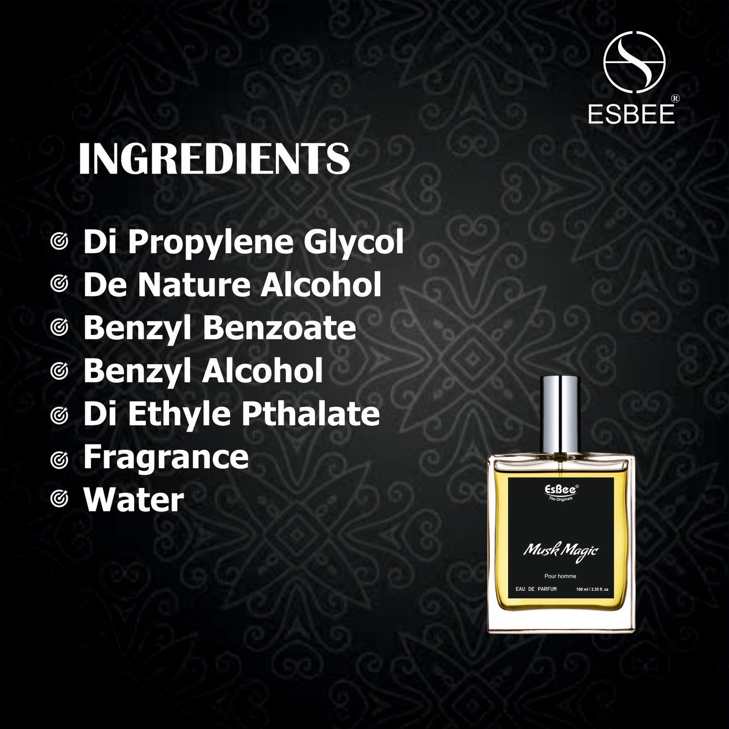 Esbee La Brise & Musk Magic Perfume Set | Unisex & Mens Luxury Fragrance | 100ML Each | Refreshing & Elegant Scents with Citrus, Floral & Woody Notes | Premium Eau de Parfum I Pack of 2