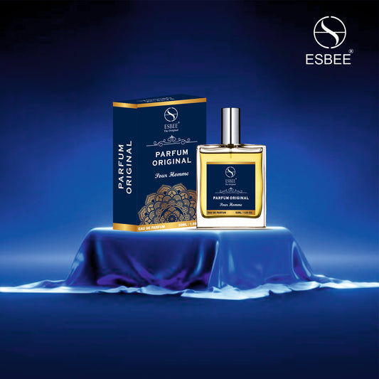 Esbee The Perfum Original for Men | Long-Lasting Luxury Fragrance | 50ML | Premium Scent with Ylang Ylang, Lilly, Neroli, Musk, Potchouli | Up to 10-Hour Wear I Pack of 1