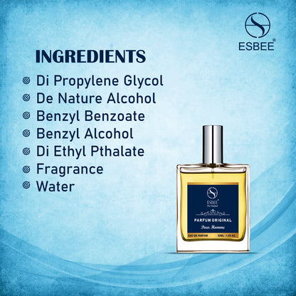 Esbee Parfum Original & Classe Orientele Perfume Set | Luxury Fragrance for Men & Women | 100ML & 50ML I Pack of 2