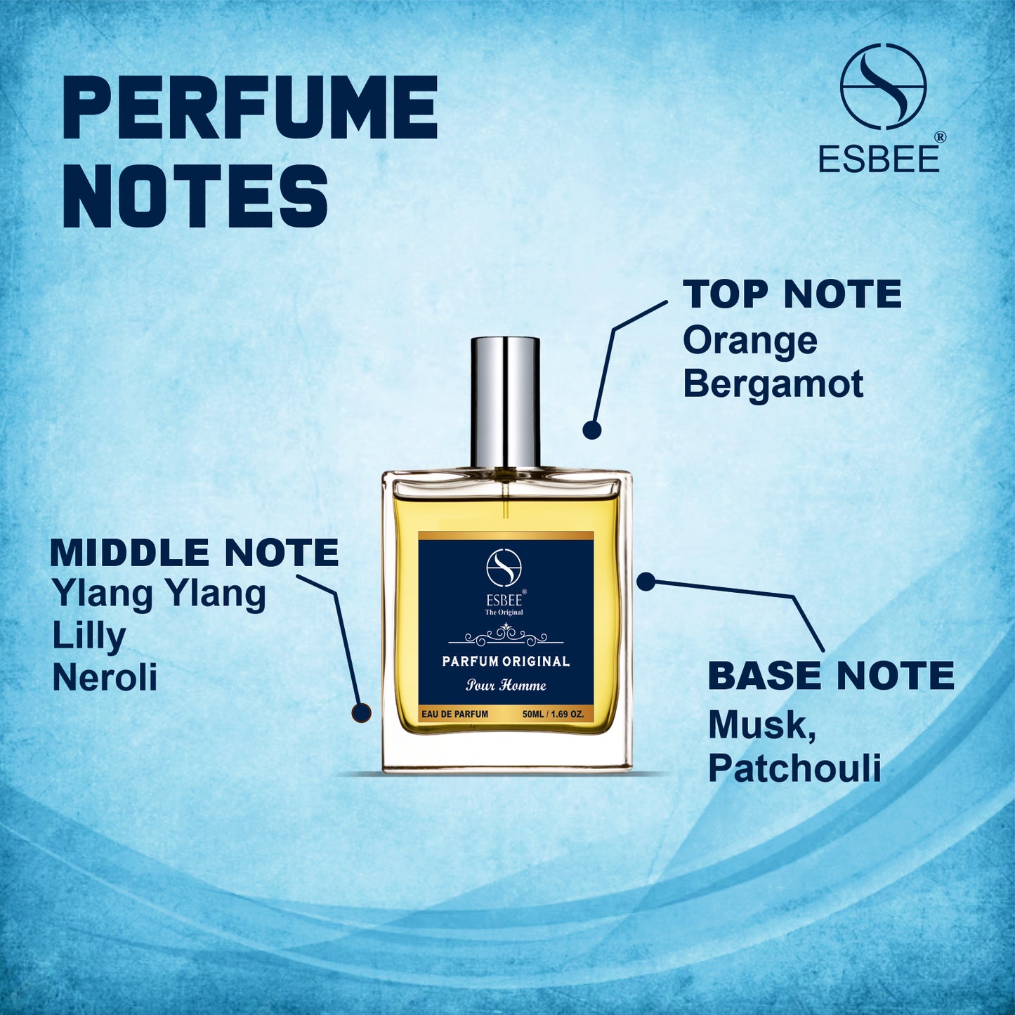 Esbee Parfum Original & Classe Orientele Perfume Set | Luxury Fragrance for Men & Women | 100ML & 50ML I Pack of 2