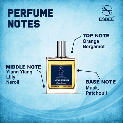 Esbee Parfum Original & Classe Orientele Perfume Set | Luxury Fragrance for Men & Women | 100ML & 50ML I Pack of 2