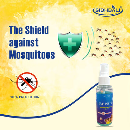Repell Mosquito Repellent Spray – 50ML | Long-Lasting Protection | Skin-Friendly & Safe for Kids I Pack of 1
