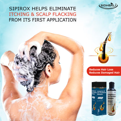 Anti-Dandruff Shampoo with Ciclopirox & Zinc Pyrithione | 100ml | Pack of 1 | Daily Use | Fights Dandruff, Itching & Flaking | Nourishes Scalp for Healthy, Shiny Hair