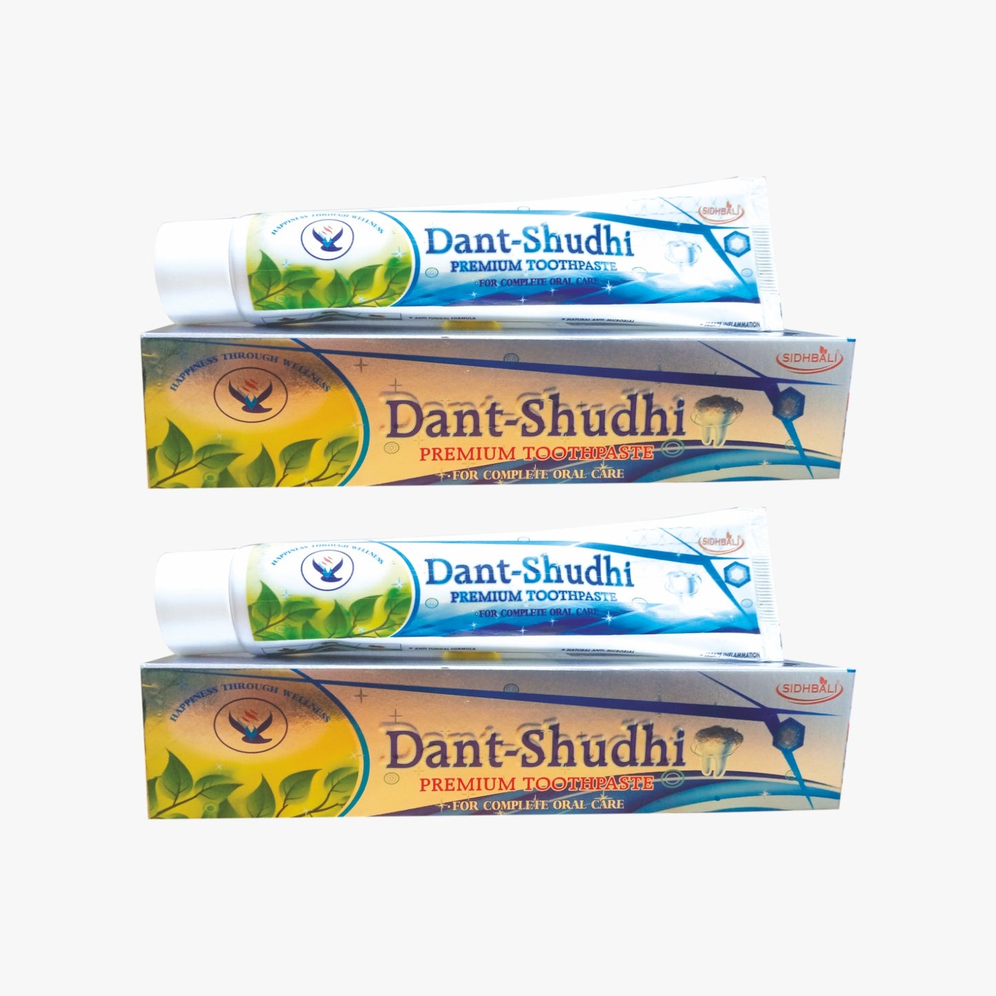 Sidhbali Dant Shuddhi Complete Oral Care Anti-Fungal Formula 100% Natural Ingredient Toothpaste (100 g, Pack of 2)