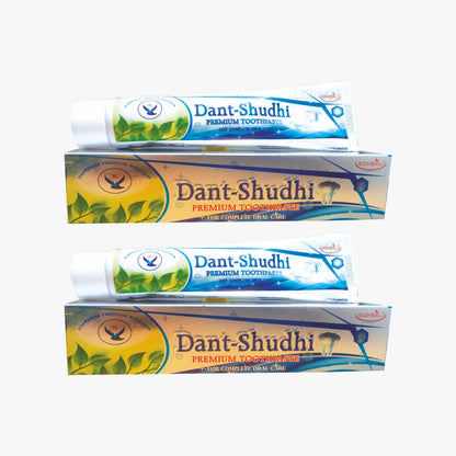 Sidhbali Dant Shuddhi Complete Oral Care Anti-Fungal Formula 100% Natural Ingredient Toothpaste (100 g, Pack of 2)